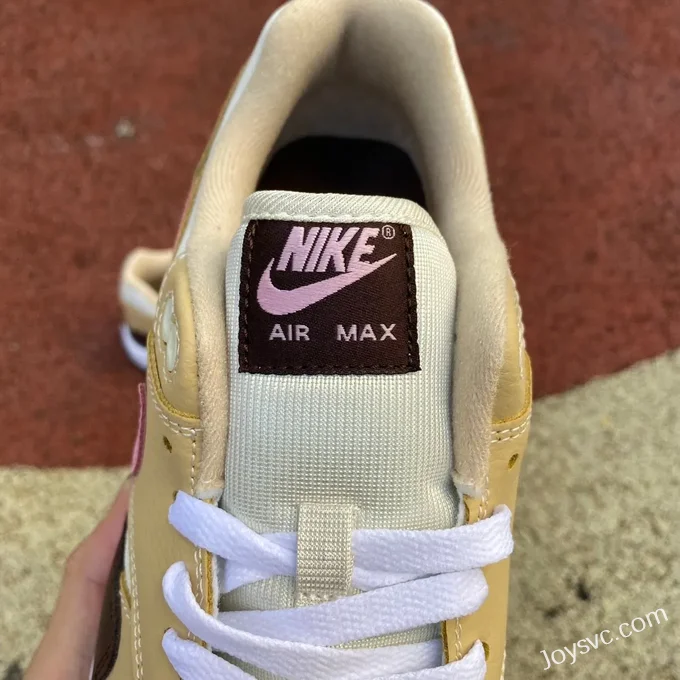 Nike Air Max 1 '87 Beige Brown Pink Running Shoes FZ4346-200