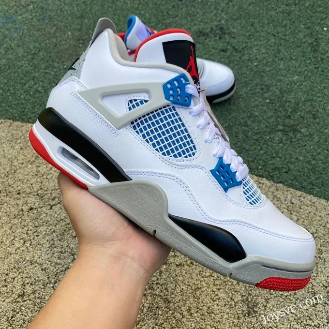 Air Jordan 4 What The CI1184-146 Red Blue