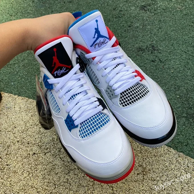 Air Jordan 4 What The CI1184-146 Red Blue