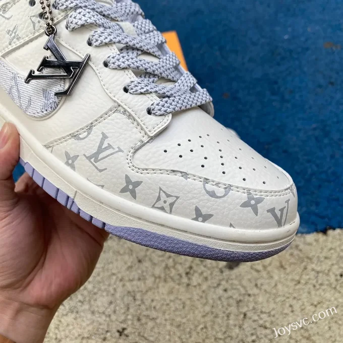 Nike Dunk x Louis Vuitton White Purple FC1688-132