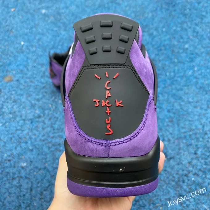 Air Jordan 4 x Travis Scott Purple Black