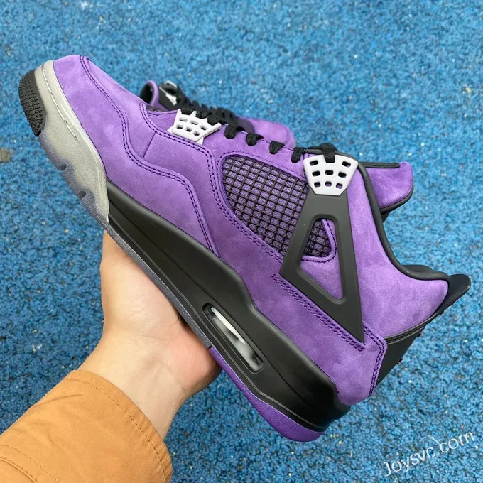 Air Jordan 4 x Travis Scott Purple Black