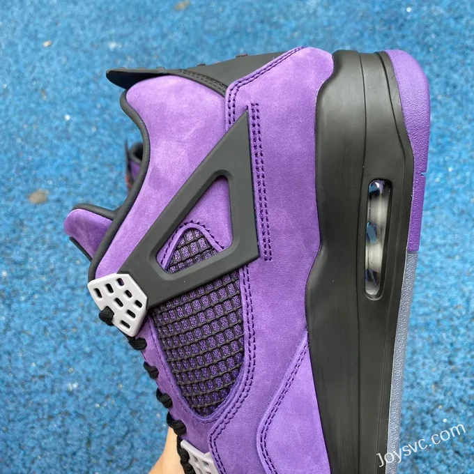 Air Jordan 4 x Travis Scott Purple Black