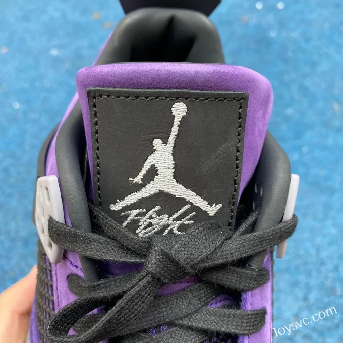 Air Jordan 4 x Travis Scott Purple Black