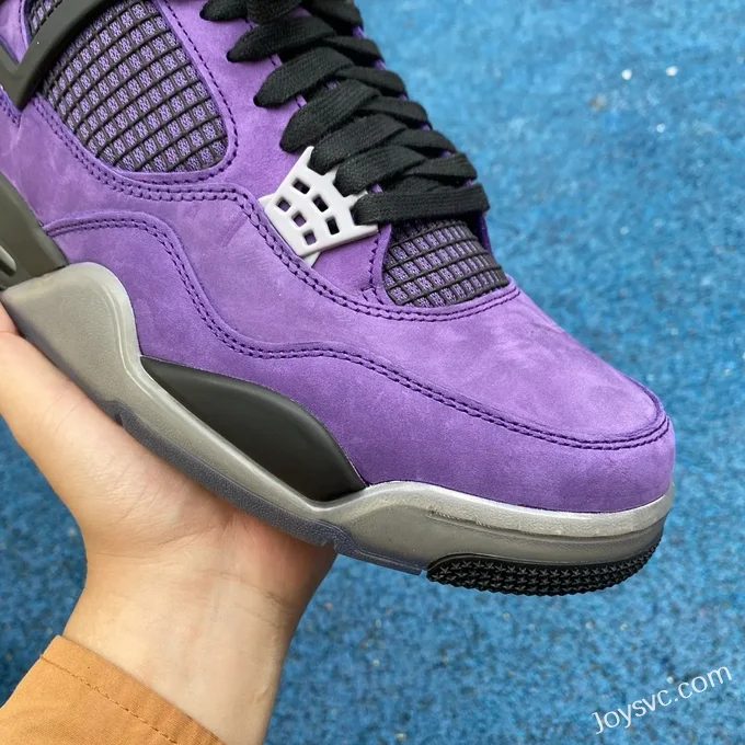 Air Jordan 4 x Travis Scott Purple Black