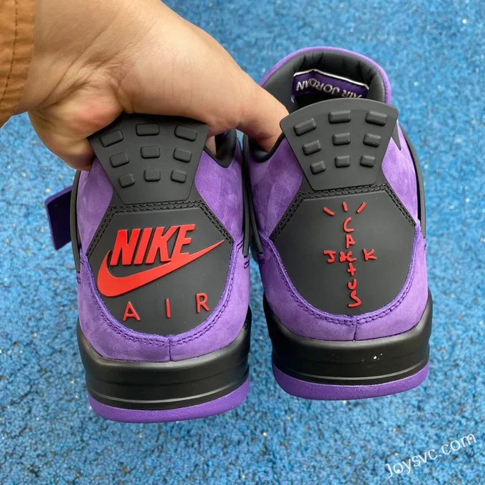 Air Jordan 4 x Travis Scott Purple Black