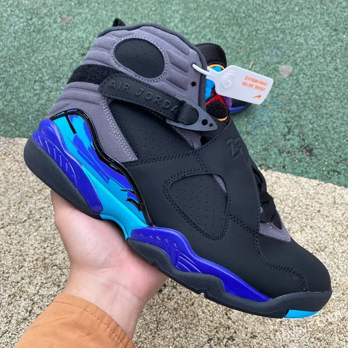 Air Jordan 8 Retro Aqua Basketball Shoes 305381-025