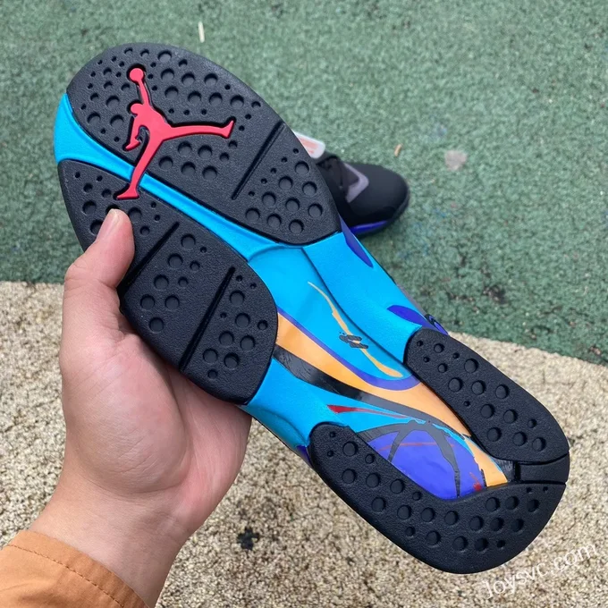 Air Jordan 8 Retro Aqua Basketball Shoes 305381-025