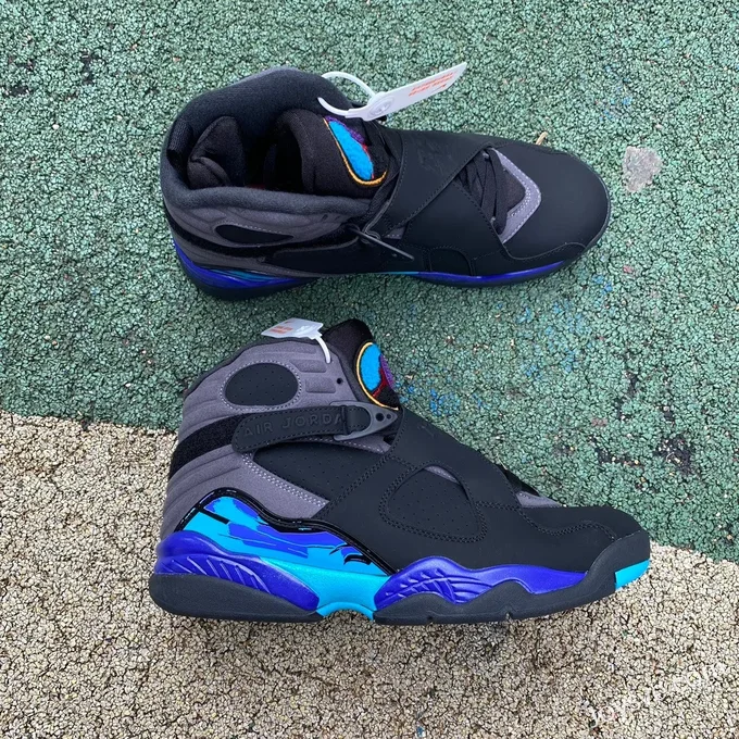 Air Jordan 8 Retro Aqua Basketball Shoes 305381-025