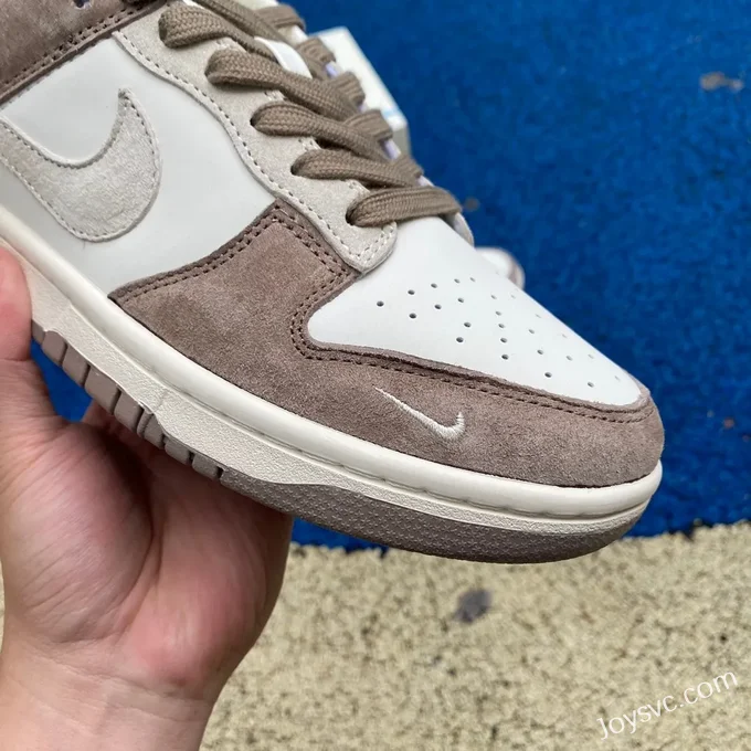 Nike Dunk Low White Grey Brown JH8037-925