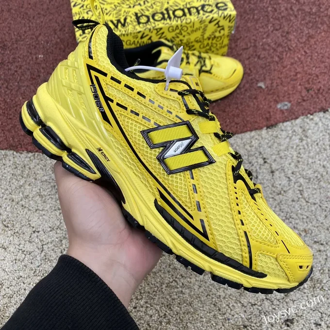 NB 1906 Yellow GANNI x New Balance 1906R Retro Running Shoes M1906RGA