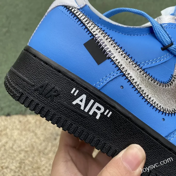 OFF-WHITE x Nike Air Force 1 Blue Black CI1173-400