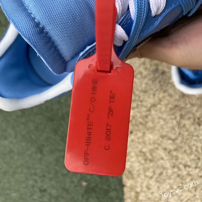 OFF-WHITE x Nike Air Force 1 Blue Black CI1173-400