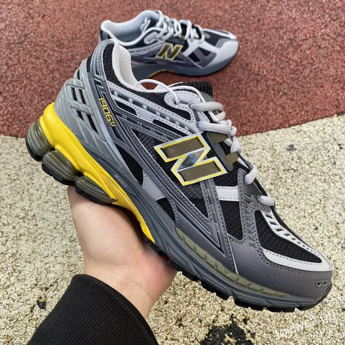 NB 1906 Grey Yellow New Balance 1906R Retro Running Shoes M1906NA