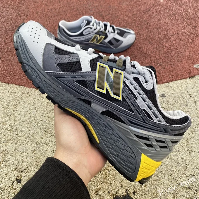 NB 1906 Grey Yellow New Balance 1906R Retro Running Shoes M1906NA