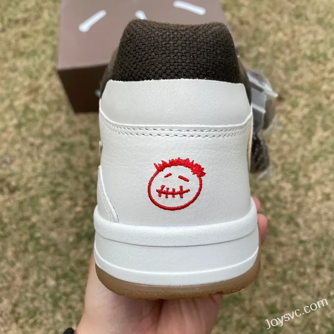 Travis Scott x Jordan Cut The Check FZ8117-100 White Black Brown Y Version