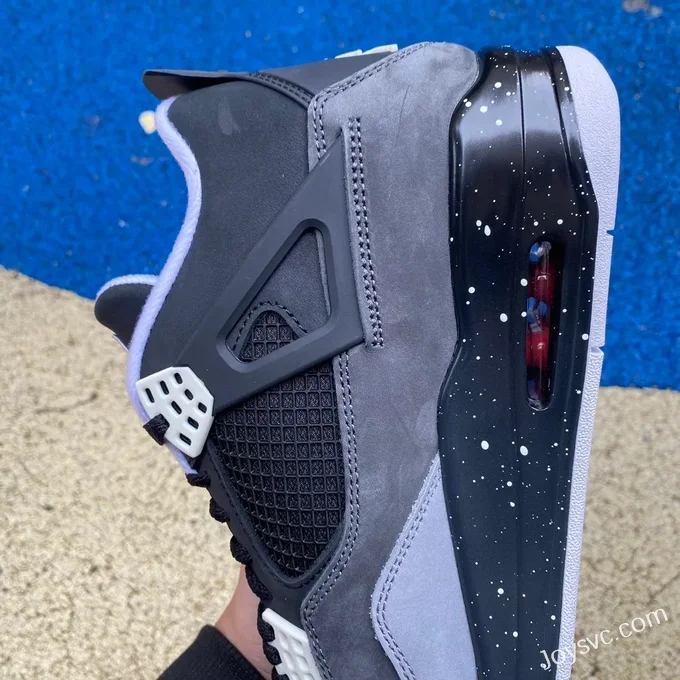 Air Jordan 4 Fear 626969-030 Black Grey