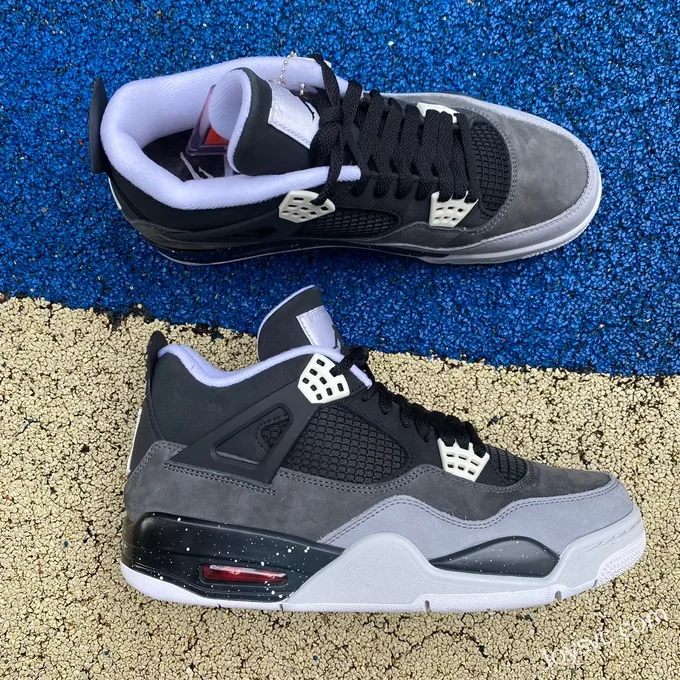 Air Jordan 4 Fear 626969-030 Black Grey