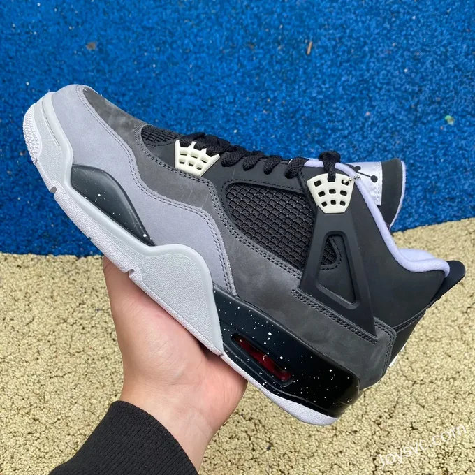 Air Jordan 4 Fear 626969-030 Black Grey