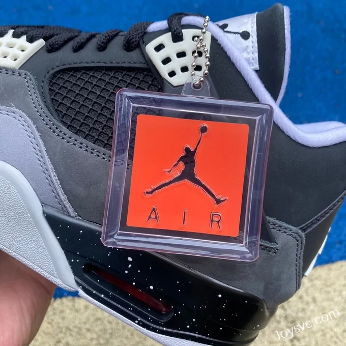 Air Jordan 4 Fear 626969-030 Black Grey