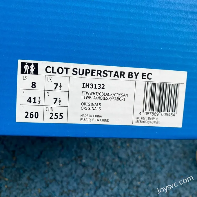 CLOT x Adidas Superstar Retro Sneakers IH3132