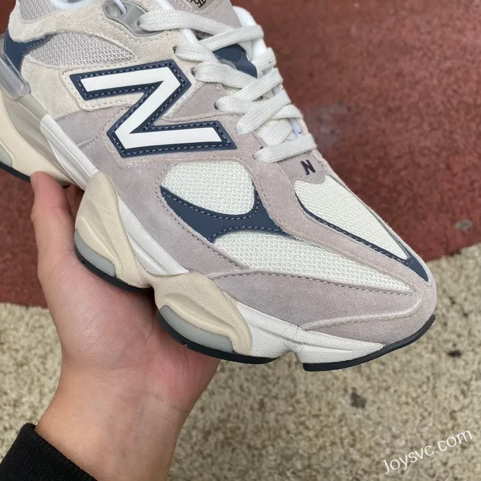 New Balance 9060 Beige Grey Blue CNY Retro Dad Shoes U9060EEB