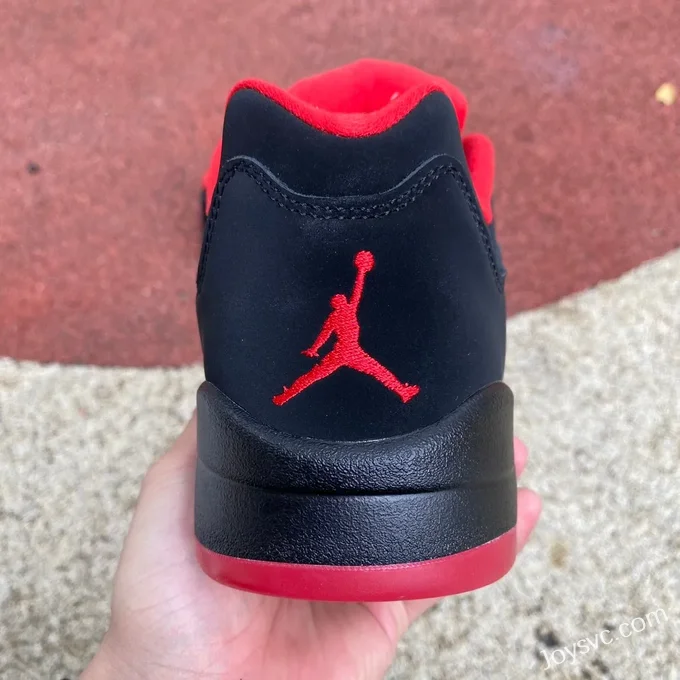 Air Jordan 5 Low 819171-001 Black Red