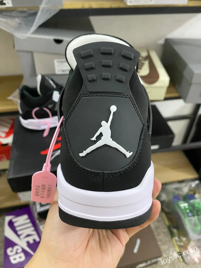 Air Jordan 4 Black White