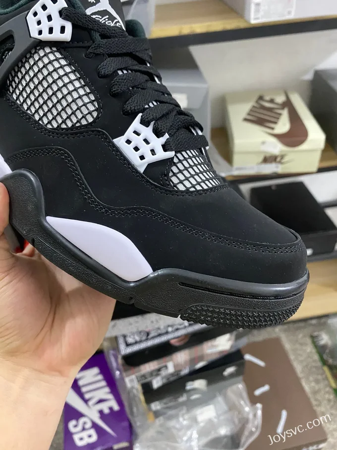 Air Jordan 4 Black White