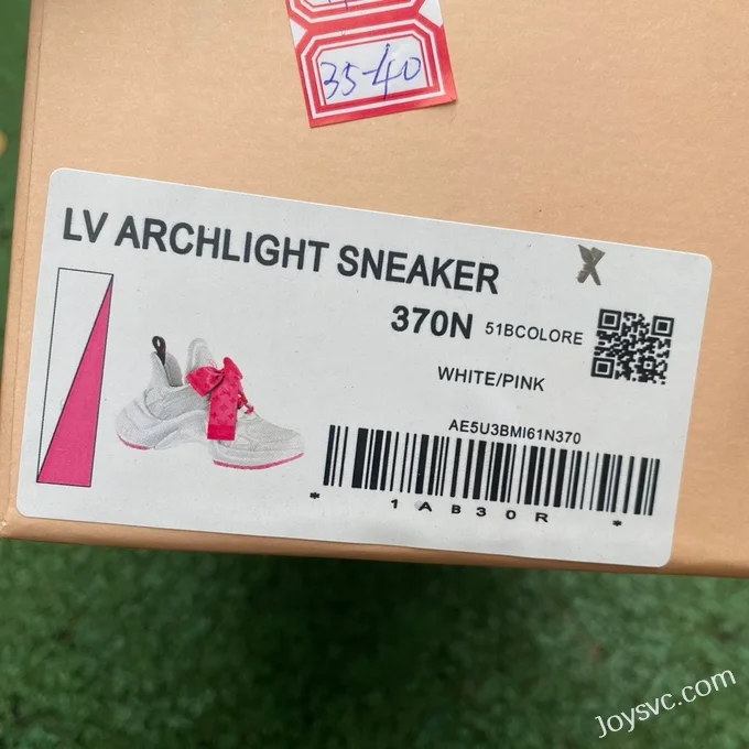 Louis Vuitton Archlight 2.0 White Pink Women