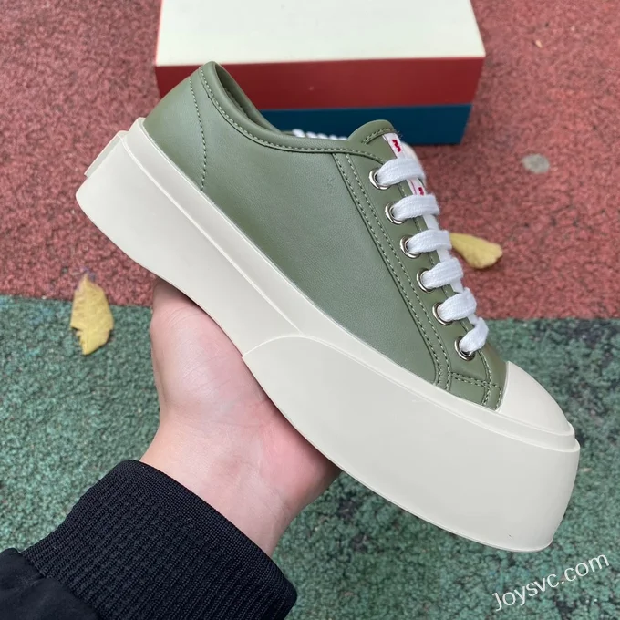 MARNI Green White Sneakers Size 35-45