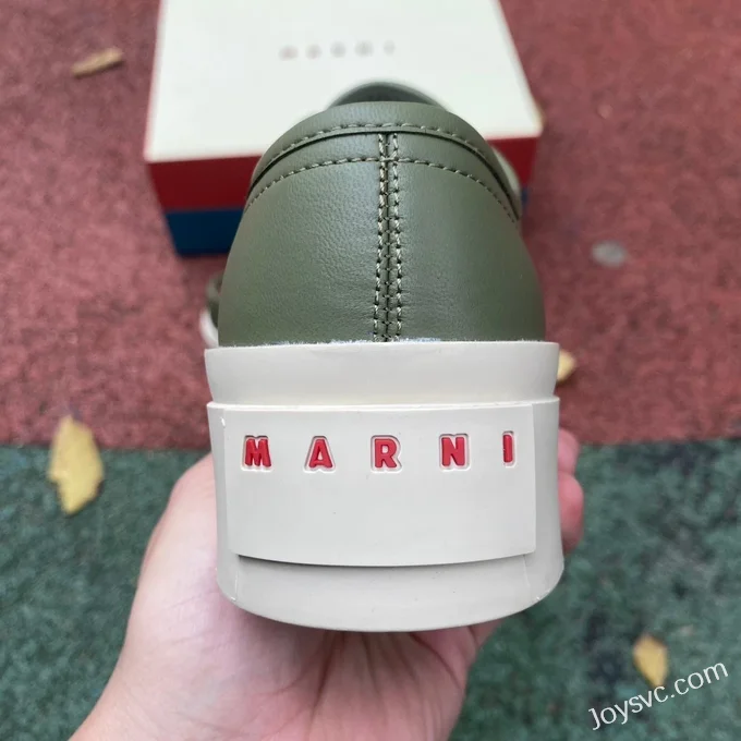 MARNI Green White Sneakers Size 35-45