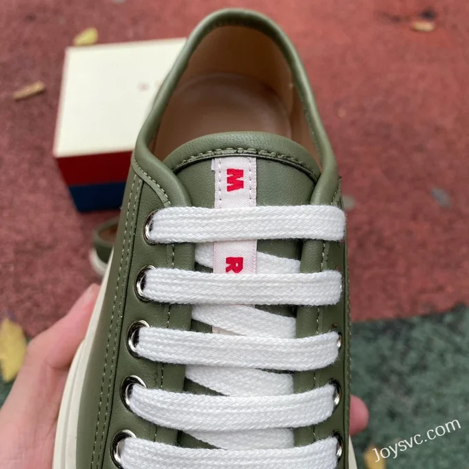 MARNI Green White Sneakers Size 35-45