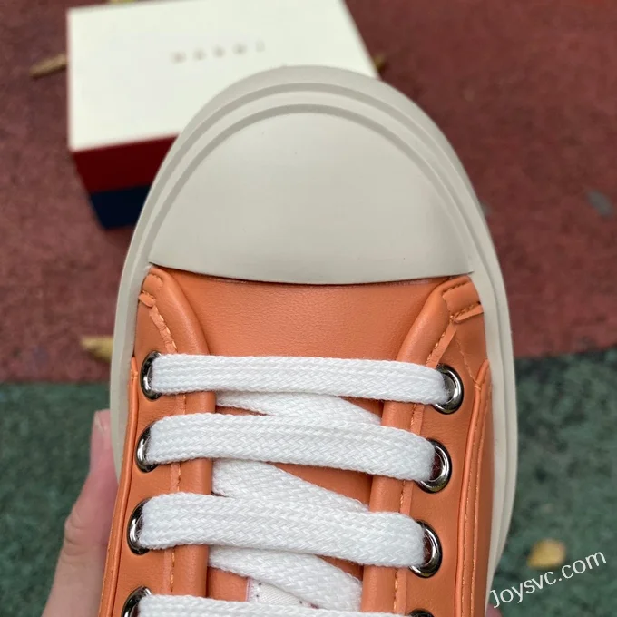 MARNI Orange White Sneakers Size 35-45