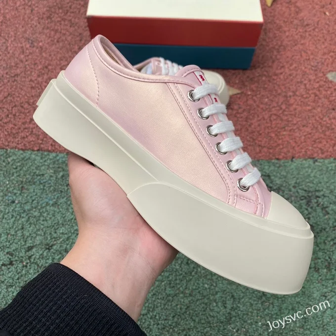 MARNI Pink White Sneakers Size 35-40