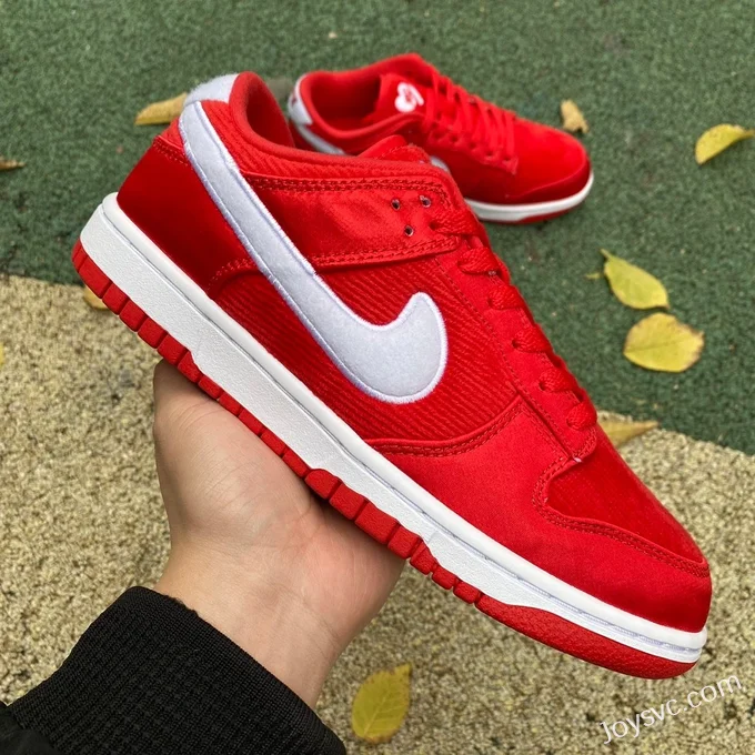 Nike Dunk Low Corduroy Red White FZ3548-612