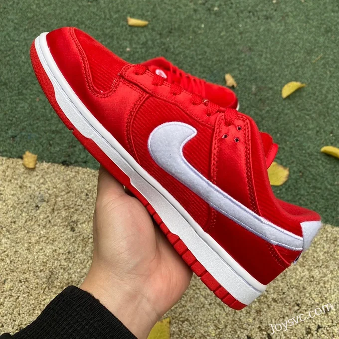 Nike Dunk Low Corduroy Red White FZ3548-612