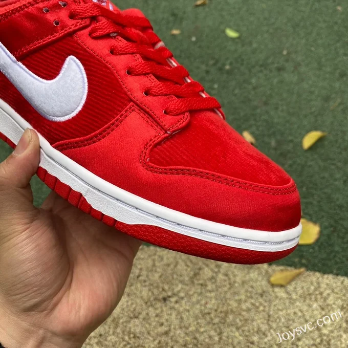 Nike Dunk Low Corduroy Red White FZ3548-612