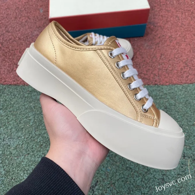 MARNI Gold Sneakers Size 35-39