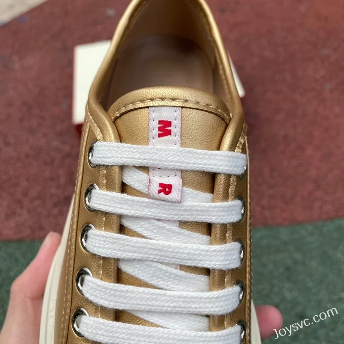 MARNI Gold Sneakers Size 35-39