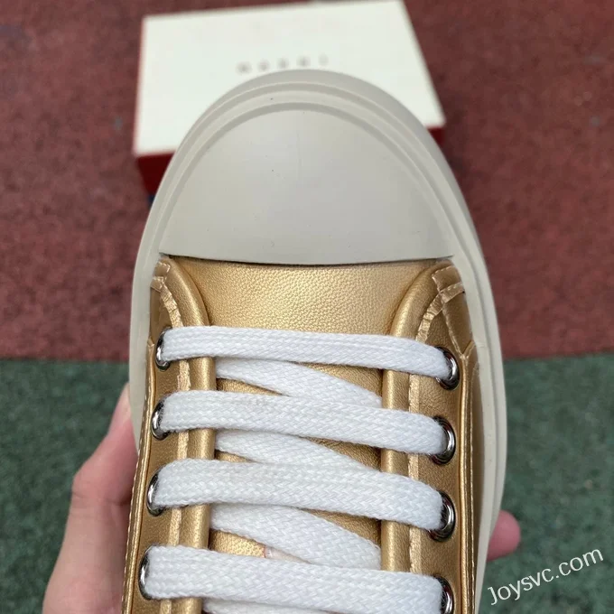 MARNI Gold Sneakers Size 35-39