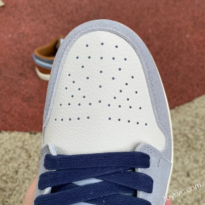 Air Jordan 1 Low FZ5042-041 White Blue Denim Retro