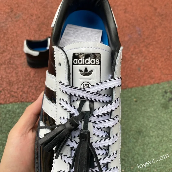 CLOT x Adidas Superstar Black White Retro Sneakers IH3131