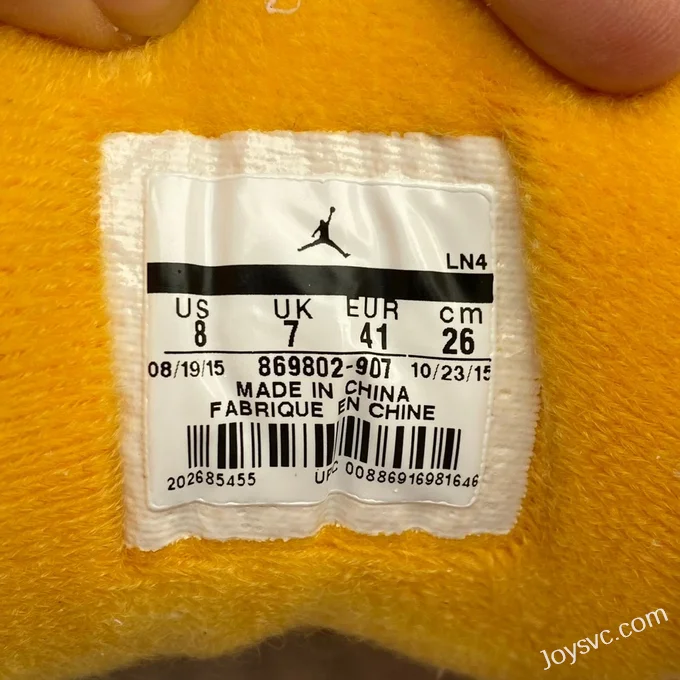 Air Jordan 3 869802-907 White Grey Purple Lakers