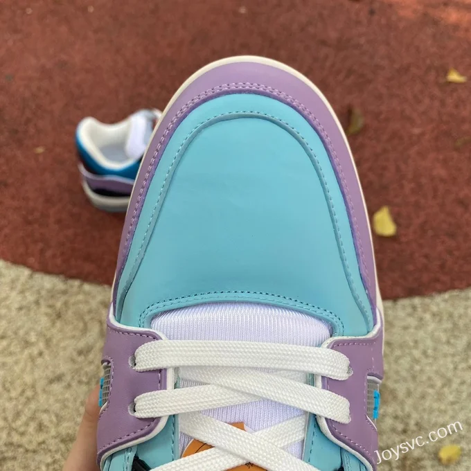 Louis Vuitton Trainer Purple Blue Low Z Version