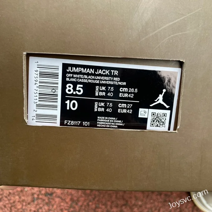 Travis Scott x Jordan Cut The Check FZ8117-101 White Black Red DX Version