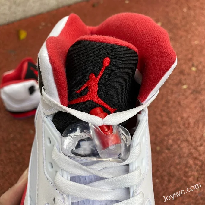 Air Jordan 5 Fire Red 440888-120 White Red