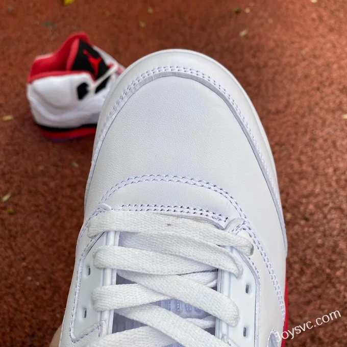 Air Jordan 5 Fire Red 440888-120 White Red