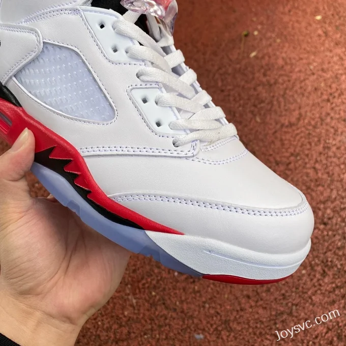 Air Jordan 5 Fire Red 440888-120 White Red