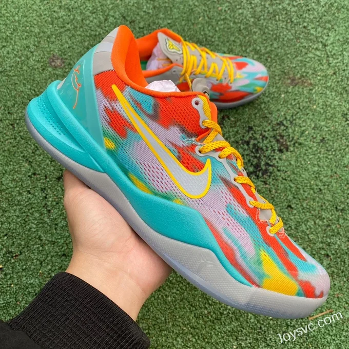 Nike Kobe 8 Protro Venice Beach - Multi-Color Basketball Shoes